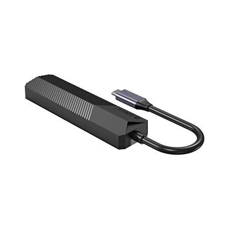 ORICO Type-C Bağlantılı 2 USB Portlu 4K@30Hz HDMI TF/SD Docking Station Siyah