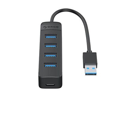 ORICO TWU3-4A USB 3.0 4 Portlu USB-A Bağlantılı Çoklayıcı Hub Siyah