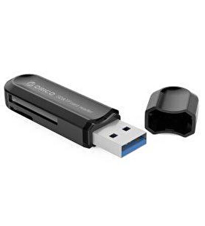 Orico CRS21 USB 3.0 SD TF Micro SD Kart Okuyucu Siyah