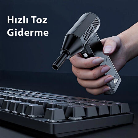 Coofbe 130000 RPM 160W Ultra Hızlı Hava Üfleme Makinası Turbo Fan Su İtici Üfleme Cihazı Hava Üfleyici