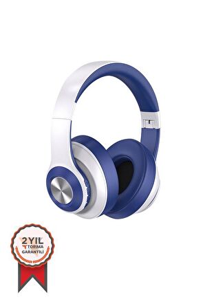 TORİMA SN-85 Kablosuz Kulaklık Bluetooth 5.1 SİLVERBLUE