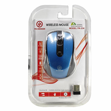 YK Design YK-234 Kablosuz Mouse