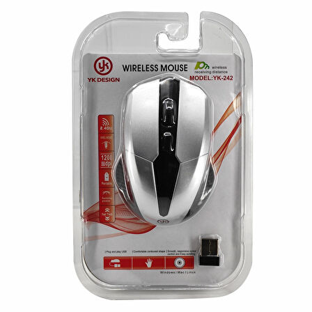 YK Design YK-242 Kablosuz Mouse