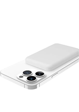 YK Design P736 Wireless Magnetic Magsafe Powerbank Kablosuz 15W 5000 mAh