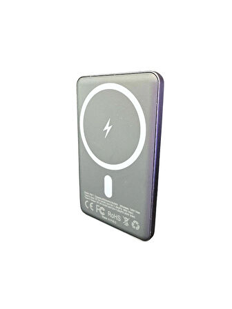YK Design P911 Wireless Magnetic Magsafe Powerbank Kablosuz 15W 5000 mAh