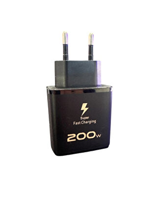 YK Design YK-SR62 200W USB+PD Şarj Başlığı ve TypeC-TypeC Kablo