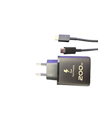 YK Design YK-SR62 200W USB+PD Şarj Başlığı ve TypeC-TypeC Kablo