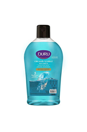 Duru Sıvı Sabun Organik İçerikli Okyanus Tazeliği 1500 ml x 3 adet