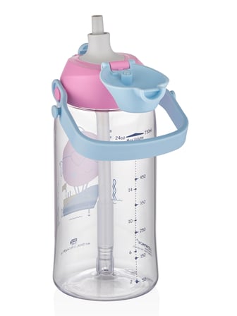 Uzspace Trıtan Pipetli Suluk 730 Ml Pembe