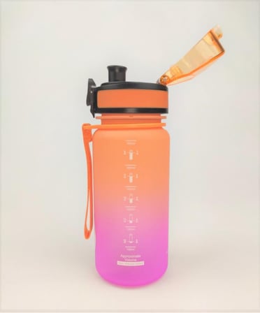 Uzspace Tritan Su Matarası 350Ml VGN3034-4 Turuncu Mor