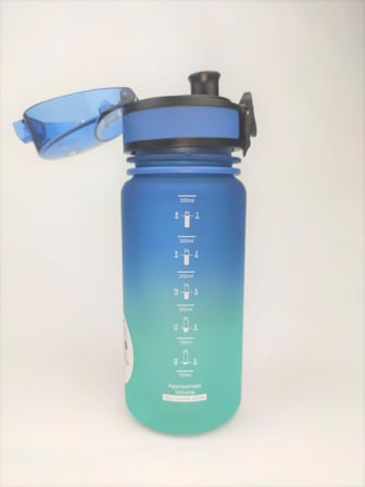 Uzspace Tritan Su Matarası 350Ml VGN3034-4 Mavi Yeşil
