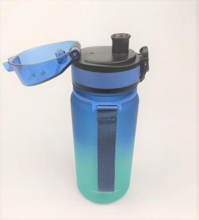 Uzspace Tritan Su Matarası 350Ml VGN3034-4 Mavi Yeşil