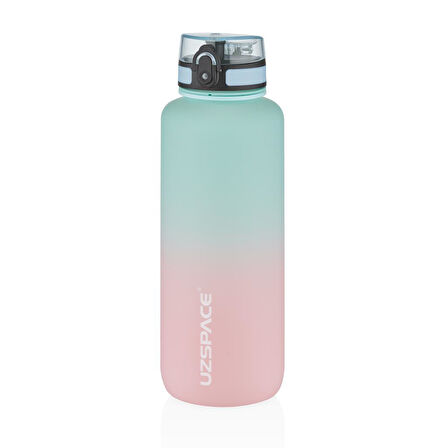 Uzspace Tritan Su Matarası 1500Ml VGN3056 Mint Pembe