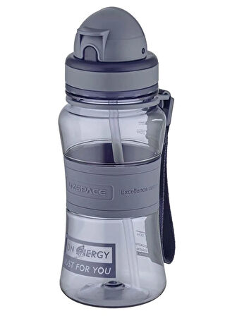 Uzspace 500Ml Tritan Matara 5025 Dark Grey