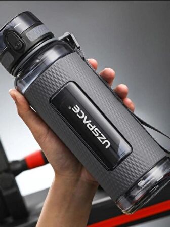 Uzspace Tritan Su Matarası 800Ml VGN5045 Koyu Gri
