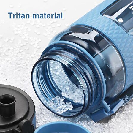 Uzspace Tritan Su Matarası 800Ml VGN5045 Koyu Gri
