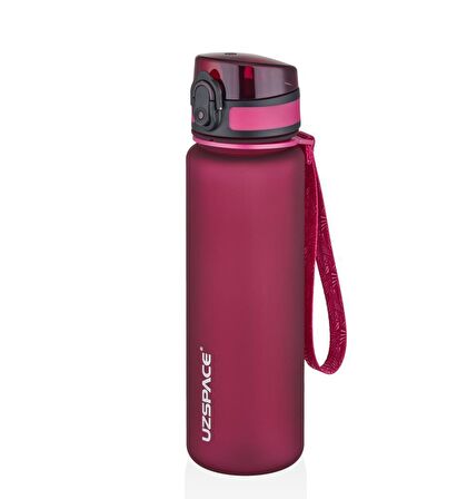 Uzspace Tritan 3026-2  500 Ml Kırmızı Matara