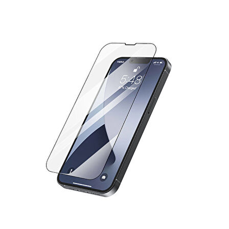 Apple iPhone 16E Recci RSP-A10 HD Temperli Cam Ekran Koruyucu + Kolay Uygulama Aparatlı