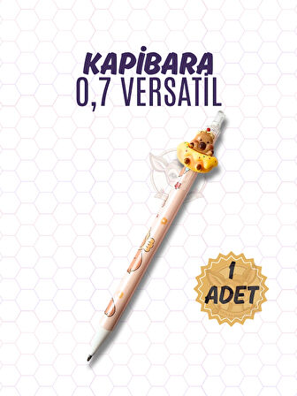 Kapibara Figürlü 0,7 mm Uçlu Versatil Kalem (1 Adet)