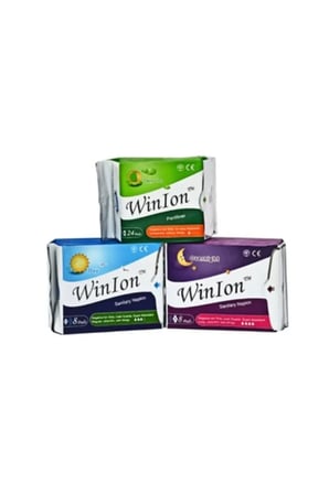 Winalite Negatif Iyonlu Ped - 1 Günlük + 1 Gündüz + 1 Gece