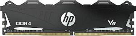 HP V6 16GB 3600MHz DDR4 UDIMM SOĞUTUCULU GAMING RAM (SİYAH) 2Rx8 PC4 18-22-22-42 (Model:7EH75AA)