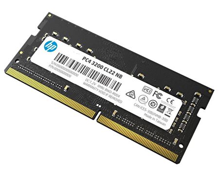 HP S1 32GB 3200MHz DDR4 SO-DIMM CL22 Notebook Ram Bellek 2E2M9AA