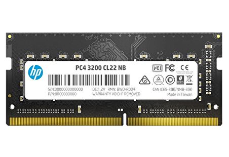 HP S1 32GB 3200MHz DDR4 SO-DIMM CL22 Notebook Ram Bellek 2E2M9AA