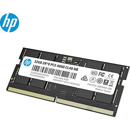 Hp X1 6H310AA 16GB 4800MHZ Ddr5 Sodımm Notebook Ram