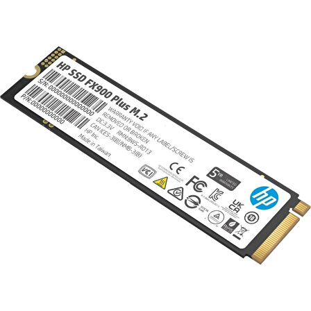 HP FX900 Plus 2TB 7100MB/s - 6300MB/s PCI-e NVMe M.2 SSD 7F618AA (PlayStation 5 Uyumlu)