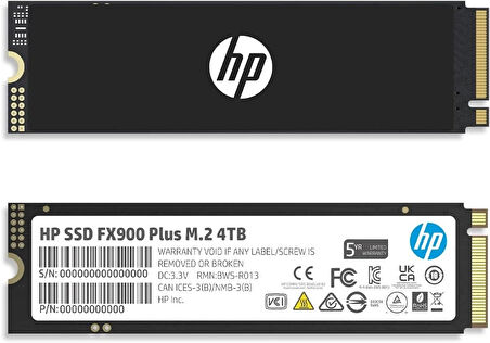 HP FX900 Plus 4TB 7400MB/s – 6500MB/s Nvme M.2 SSD PC&PS 7F619AA