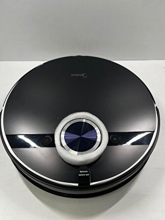 Midea S8 Plus Robot Vacuum Cleaner Çöp İstasyonlu Akıllı Robot Süpürge Siyah (OUTLET) (12 AY EVOFONE GARANTİLİ) 