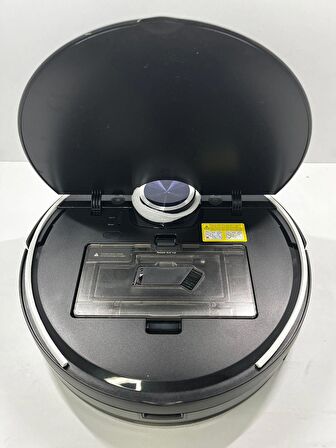 Midea S8 Plus Robot Vacuum Cleaner Çöp İstasyonlu Akıllı Robot Süpürge Siyah (OUTLET) (12 AY EVOFONE GARANTİLİ) 