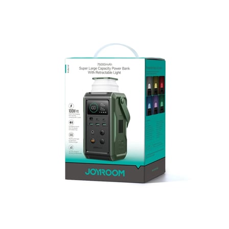 Joyroom JR-PBF10 100W 75.000 Mah Doğa Kamp Powerbank Güç Kaynağı