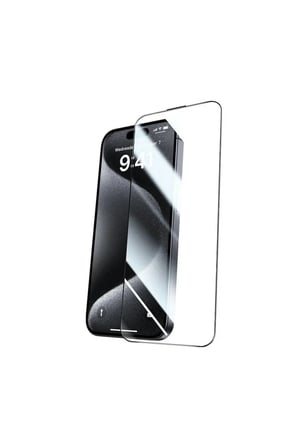 Joyroom iPhone 16 Plus HD Kırılmaz Cam Tam Kaplayan Ekran Koruyucu