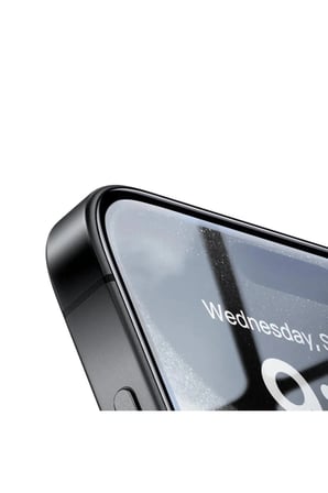 Joyroom iPhone 16 Hayalet Kırılmaz Cam Tam Kaplayan Ekran Koruyucu