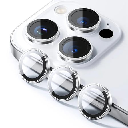 Joyroom İphone 17 Pro/17 Pro Max ile Uyumlu Hizalamalı Premium Lens Koruma HD Kalite