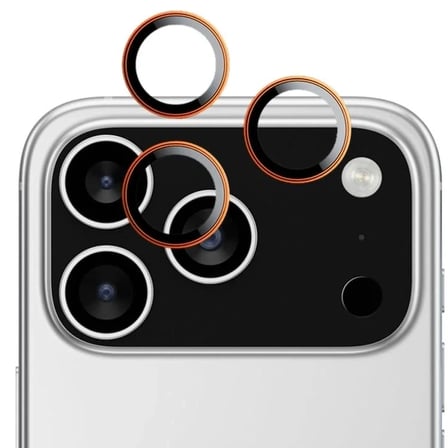 Joyroom İphone 17 Pro/17 Pro Max ile Uyumlu Hizalamalı Premium Lens Koruma HD Kalite