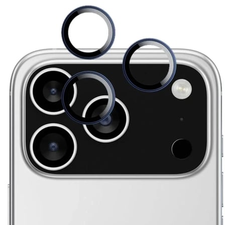 Joyroom İphone 17 Pro/17 Pro Max ile Uyumlu Hizalamalı Premium Lens Koruma HD Kalite