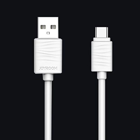 Joyroom JR-S118 Type-C USB Hızlı Şarj ve Data Kablosu 1m Beyaz