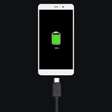 Joyroom JR-S118 Type-C USB Hızlı Şarj ve Data Kablosu 1m Siyah