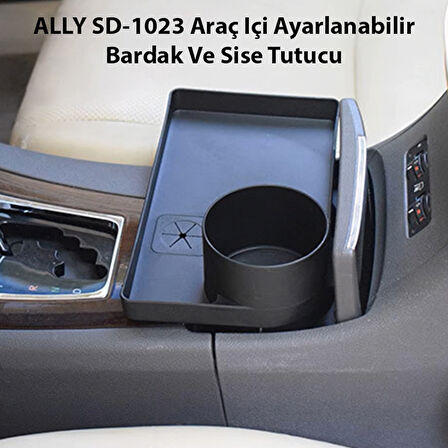 ALLY SD-1023 Araç Içi Ayarlanabilir Bardak Ve Sise Tutucu