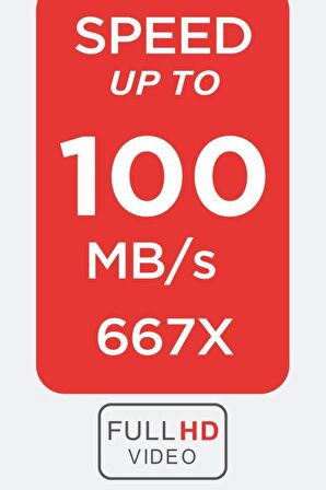 64 Gb Micro Sdhc Ultra 100mb/s Hafıza Kartı