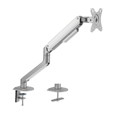 Brateck 17-32 inç Uyumlu Amortisörlü Gümüş Monitör Kolu (LDT63-C012)