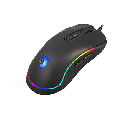 Sades Revolver Optik Kablolu Oyuncu Mouse