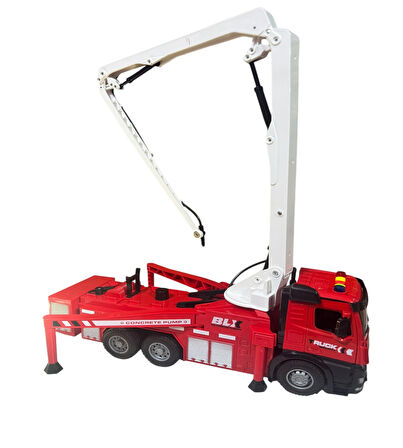 Sürtmeli Sesli Işıklı Su Atan İtfaiye Aracı 33 cm (Kapıları Açılır)