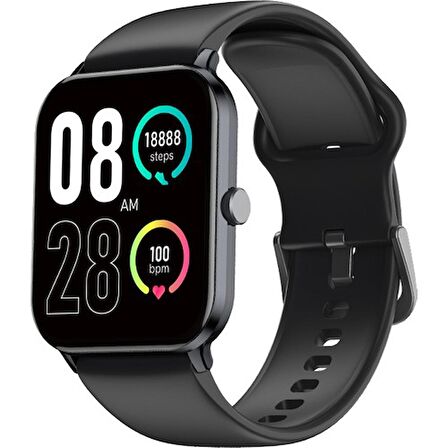 Qcy Watch Gtc Akıllı Saat WA22GTCA Dark Gray (Resmi Distribütör Garantili)