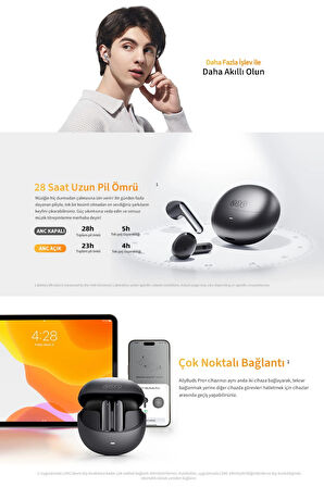 QCY AilyBuds Pro+ Bluetooth Kulaklık