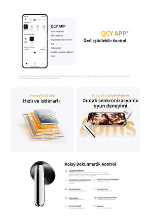 QCY AilyBuds Pro+ Bluetooth Kulaklık