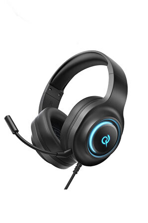 Heroad V200 RGB 7.1 Kablolu Gaming Oyuncu Kulaklığı Siyah