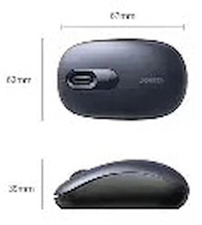 2400DPI 2.4Ghz Wireless Kablosuz Sessiz Mouse